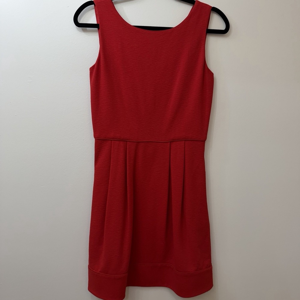 Diane Von Furatenberg Sleeveless Red Dress 4 Classic Work Wear Cocktail